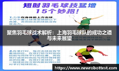 聚焦羽毛球战术解析：上海羽毛球队的成功之道与未来展望