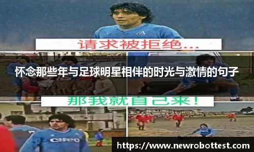 怀念那些年与足球明星相伴的时光与激情的句子